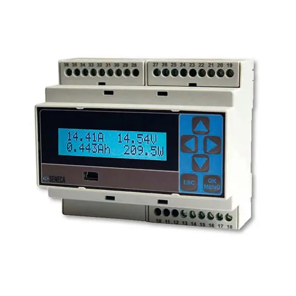 Produktfoto 1 von SENECA S203RC-D, Dreiphasiger Netzanalysator, 600Vac/1000Arms, Rogowski, LCD