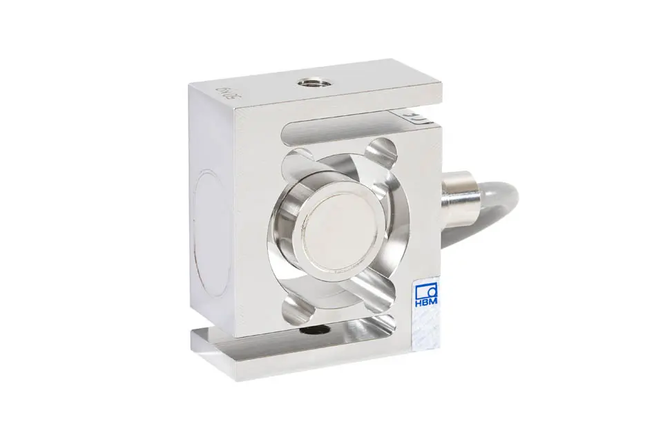 Produktfoto 1 von HBM Messtechnik 1-S9M/500N-1, Zug/Druckkraftaufnehmer S9M/500N