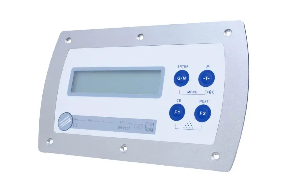 Produktfoto 1 von HBM Messtechnik 1-WE2107M-SS-1, Wägeindikator WE2107M, Edelstahlgehäuse
