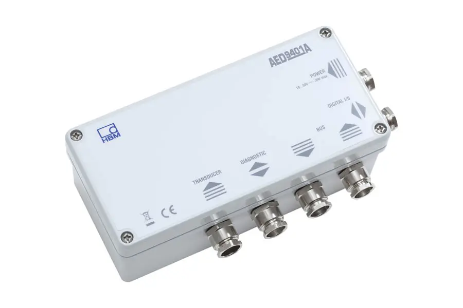 Produktfoto 1 von HBM Messtechnik 1-AED9401A, Grundgerät (RS485/CAN/Device) für AD103C