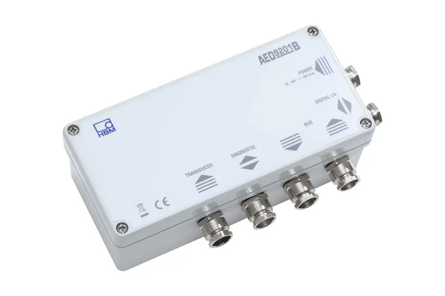 Produktfoto 1 von HBM Messtechnik 1-AED9201B, Grundgerät (RS232/485) für AD103C