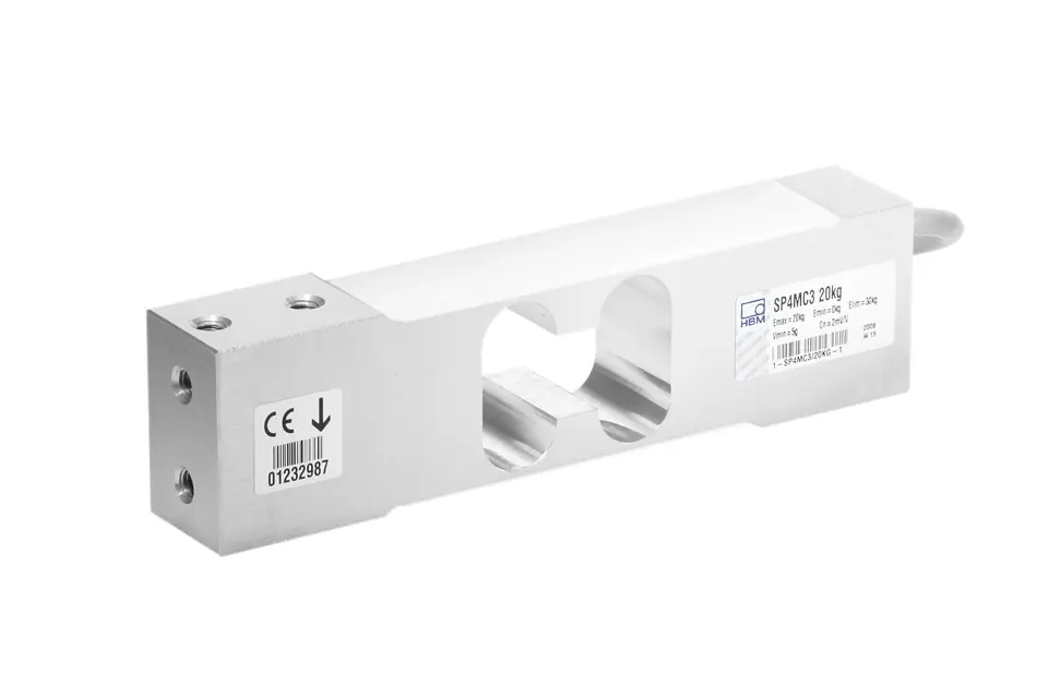 Produktfoto 1 von HBM Messtechnik 1-SP4MC6MR/100KG-1, Plattformwägezelle SP4MC6MR/100Kg