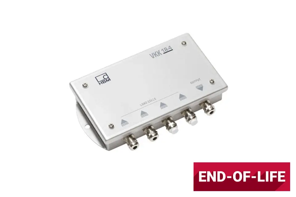 Produktfoto 1 von HBM Messtechnik 1-VKK1R-4, Klemmenkasten für 4 Wägezellen, rostfrei