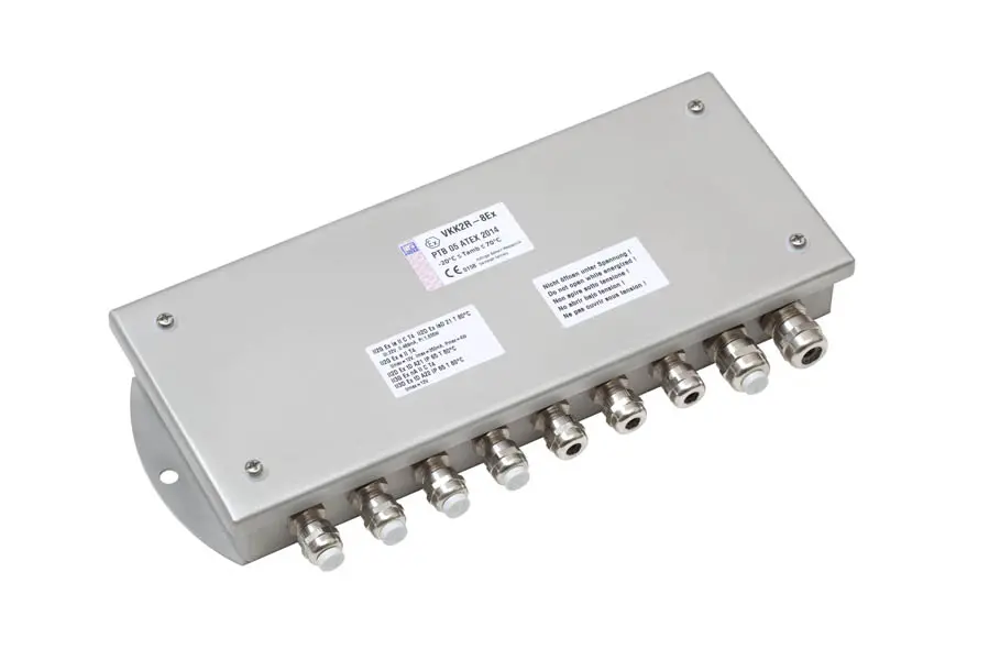 Produktfoto 1 von HBM Messtechnik 1-VKK2R-8IECEX, ATEX IECEX Klemmenkasten
