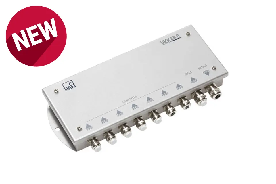 Produktfoto 1 von HBM Messtechnik 1-VKK2R-8, Klemmenkasten für 8 Wägezellen, rostfrei
