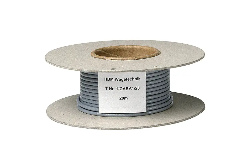 Produktfoto 1 von HBM Messtechnik 1-CABA1/20, Messkabel 6 Adern, PVC, 0.14mm², 20m