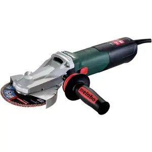 Metabo 613082000, Winkelschleifer Flachkopf WEF 15-125 Quick, 125mm, 1550 Watt