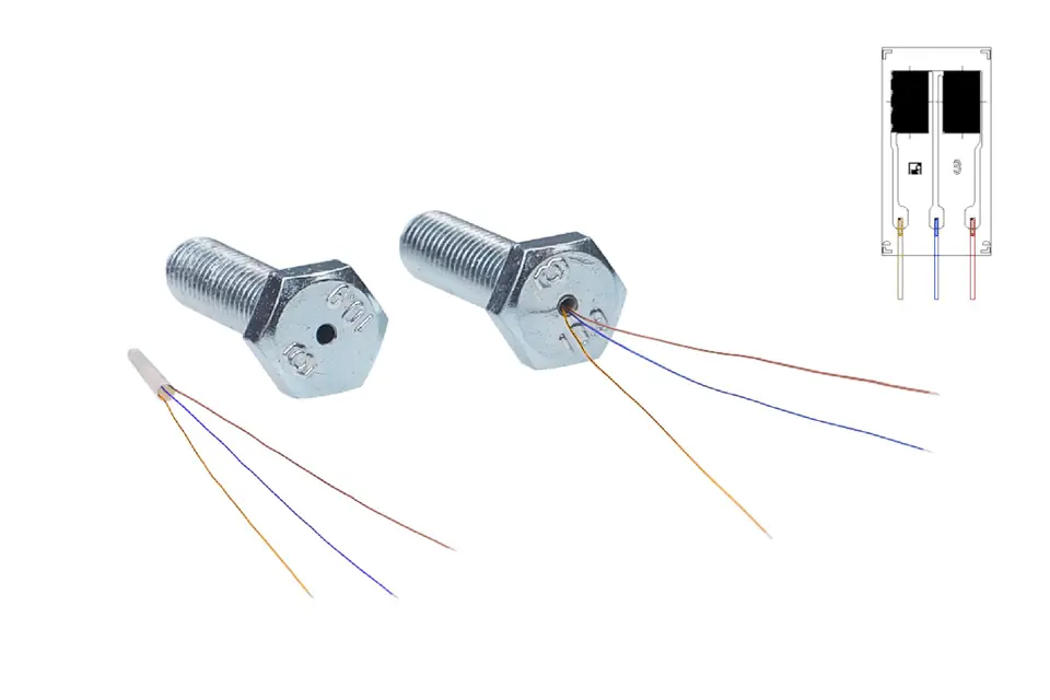 Produktfoto 1 von HBM Messtechnik DMS 3.3/1000HW TB21, Spezielle DMS, P\n: 1-TB21-3.3/1000HW