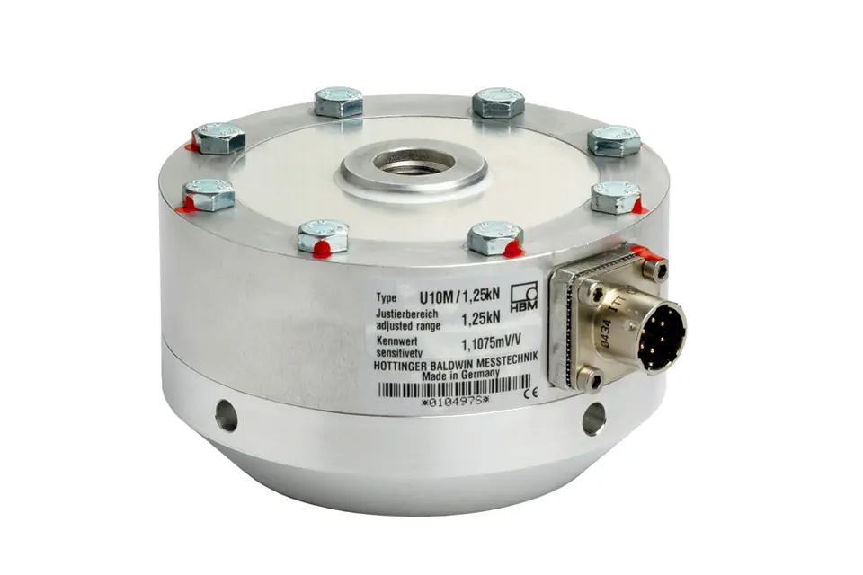 Produktfoto 1 von HBM Messtechnik 1-U10M/5KN, Zug-/Druckkraftaufnehmer U10M/5kN