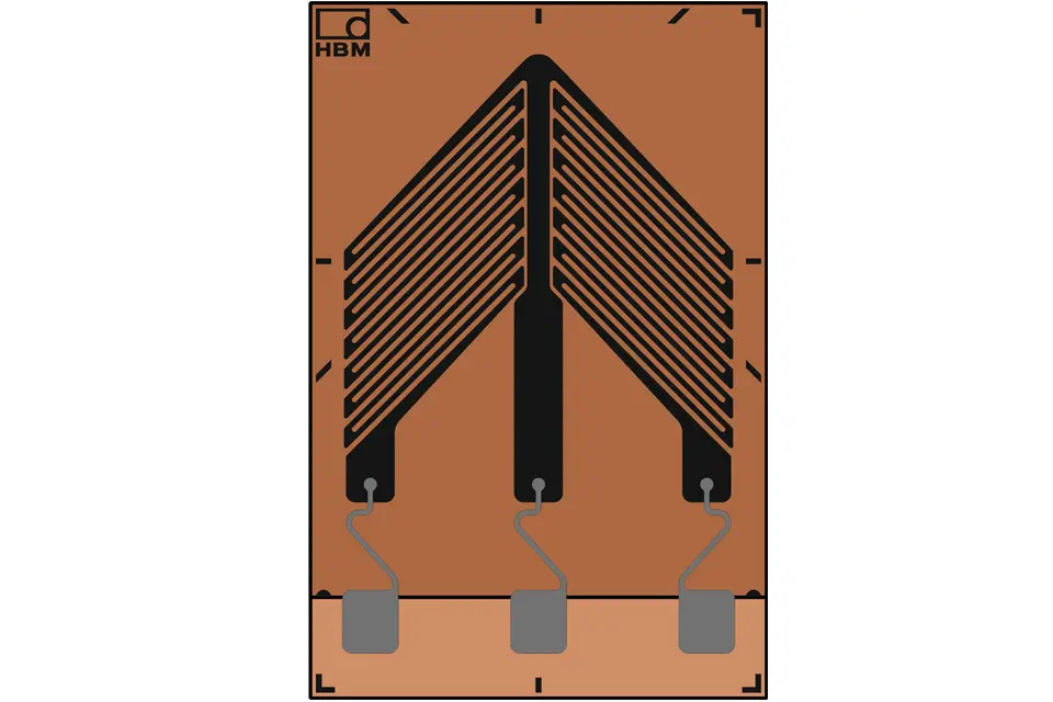 Produktfoto 1 von HBM Messtechnik DMS 1.5/1000GE XM43, DMS für die SA, P\n: 1-XM43-1.5/1K0GE
