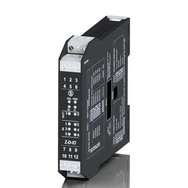 Produktfoto 1 von SENECA Z-D-IO, 6 CH DI / 2 CH DO Modul / RS485 ModBUS RTU