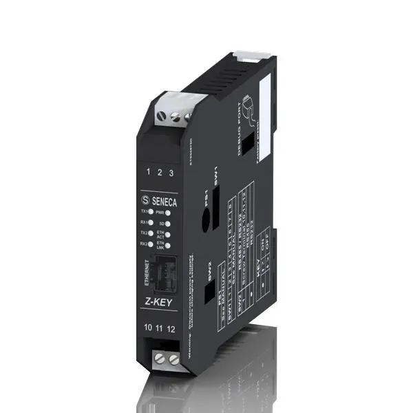Produktfoto 1 von SENECA Z-KEY-E, ModBUS↔Eth/IP Gateway, 2 Ser, 1 Eth