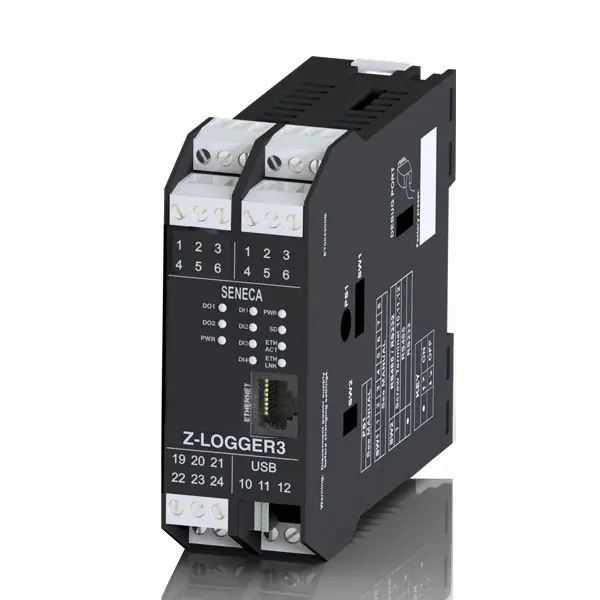 Produktfoto 1 von SENECA Z-LOGGER3, Datenlogger mit E/As, Logik, Fernsteuerung, Alarme