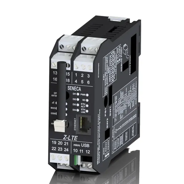 Produktfoto 1 von SENECA Z-LTE-WW, 4G Datenlogger, E/A, Fernbedienung