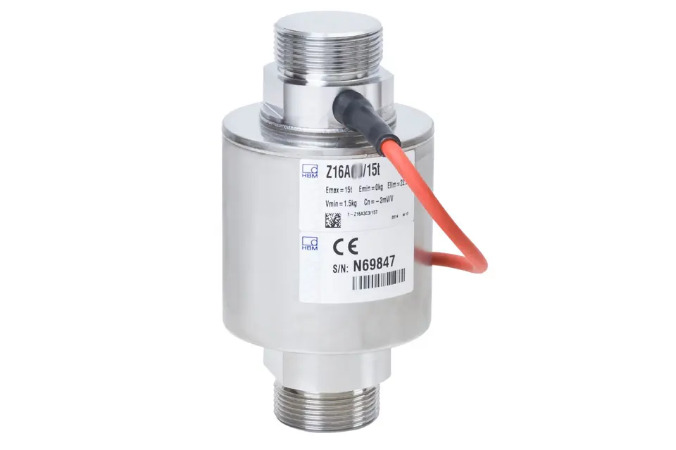 Produktfoto 1 von HBM Messtechnik 1-Z16A3D1/15T, Wägezelle f. Zugbelastung 1000D/15t/OIML