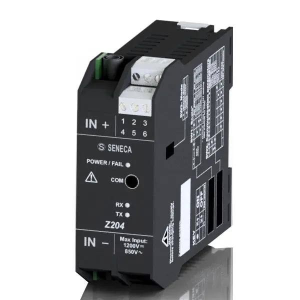 Produktfoto 1 von SENECA Z204-1, AC/DC-Spannungswandler, TRMS, ModBUS