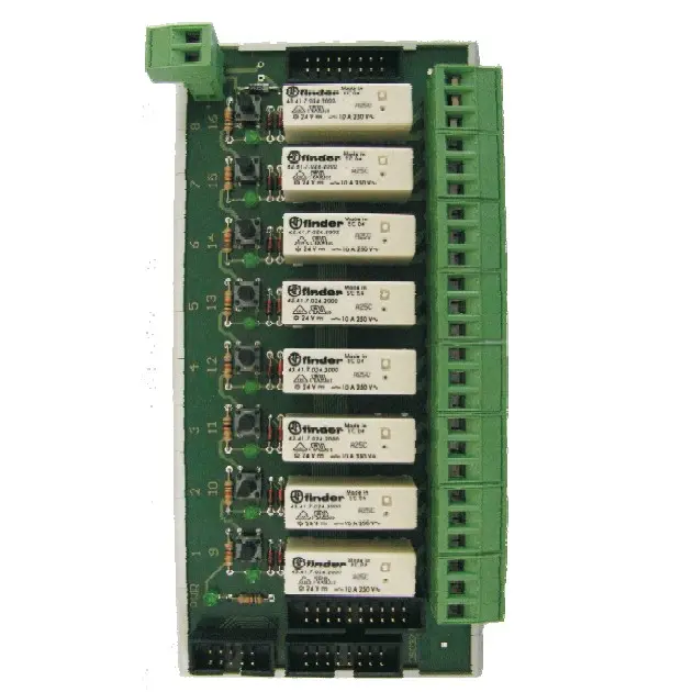 Produktfoto 1 von SENECA Z-8R-10A, 8 Relaisplatine mit 250 Vac - 10 A
