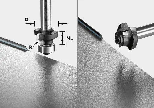 Produktfoto 1 von Festool 499797, Abrundfräser S8 HW R3 D22-KL OFK