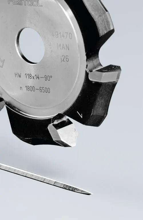 Produktfoto 1 von Festool 491470, V-Nutfräser HW 118x14-90°/Alu, powered by UPR