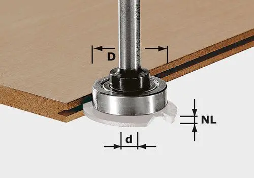 Produktfoto 1 von Festool 499804, Frässpindel S8 1,5-5 KL28