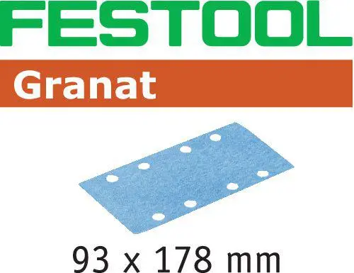 Produktfoto 1 von Festool 498939, Schleifstreifen STF 93X178 P220 GR/100 Granat, powered by UPR