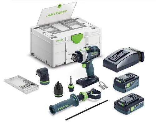 Produktfoto 1 von Festool 577621, Akku-Schlagbohrschrauber TPC 18/4 50/40 I-Set QUADRIVE
