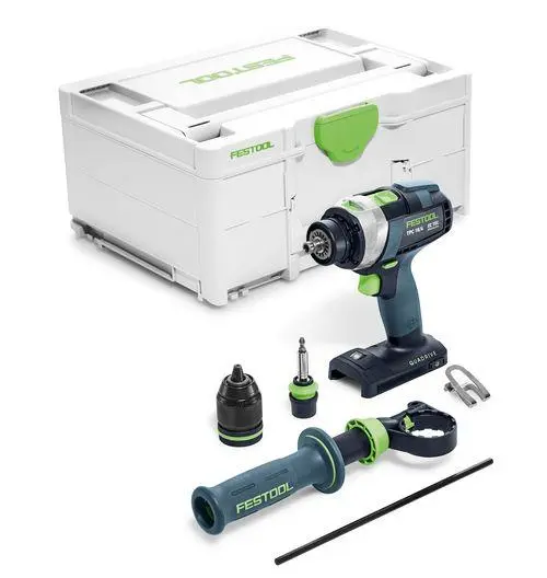 Produktfoto 1 von Festool 575604, Akku-Schlagbohrschrauber TPC 18/4 I-Basic QUADRIVE