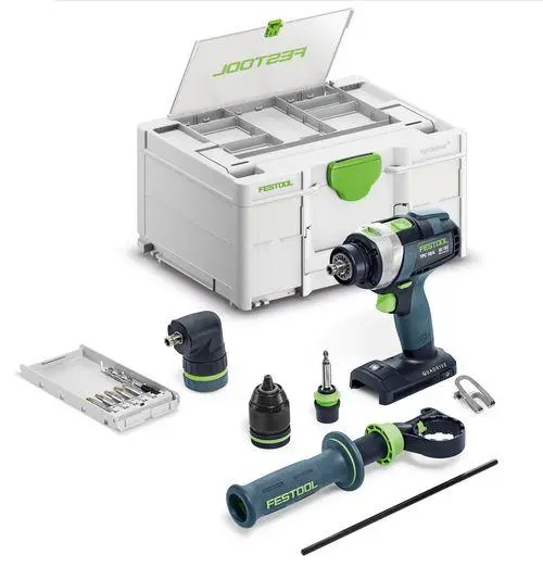 Festool 577625, Akku-Schlagbohrschrauber TPC 18/4 I-Basic-Set QUADRIVE