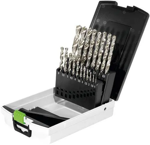 Produktfoto 1 von Festool 498981, Bohrerbox HSS Stahlbohrer HSS D 1-10 Sort/19