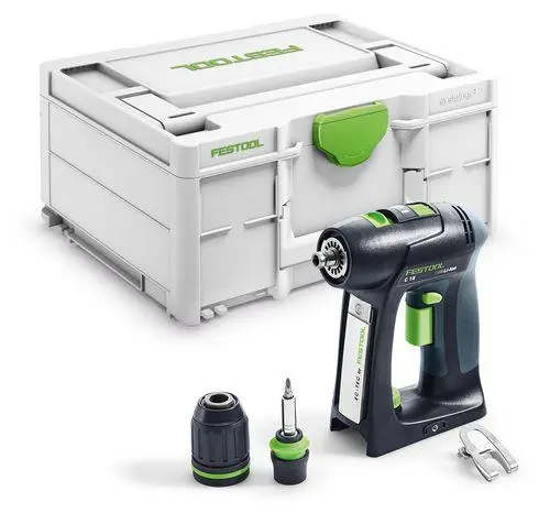 Produktfoto 1 von Festool 576434, Akku-Bohrschrauber C 18-Basic