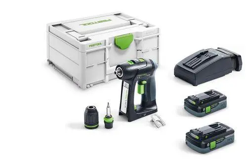 Produktfoto 1 von Festool 576435, Akku-Bohrschrauber C 18 HPC 40 I-Plus 2xAkku40AhZub Ladeg.