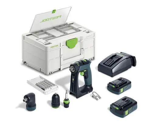 Produktfoto 1 von Festool 576884, Akku-Bohrschrauber CXS 18 C 30-Set