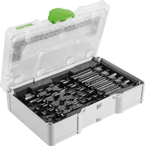 Produktfoto 1 von Festool 578111, Schlangenbohrer-Set SYS3 S 76-SB CE-SORT/6