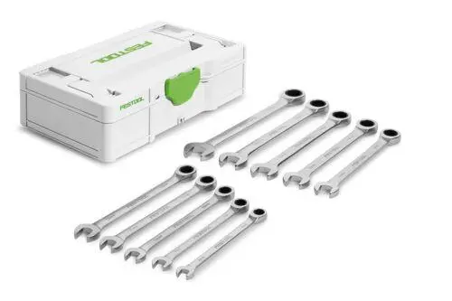 Produktfoto 1 von Festool 578117, Ringratschenschlüssel-Set SYS3 S 76-RRS-Set