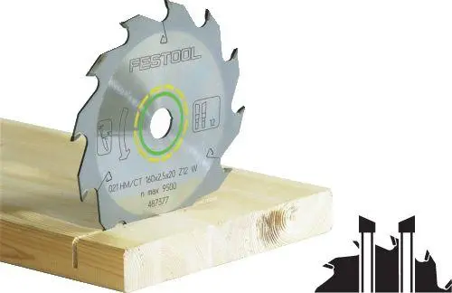 Produktfoto 1 von Festool 500647, Standard-Sägeblatt 230x25x30 W24