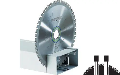 Produktfoto 1 von Festool 500651, Flachzahn-Sägeblatt 230x25x30 F48