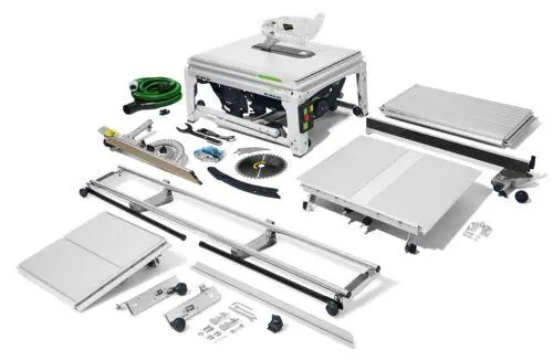 Produktfoto 1 von Festool 578108, NEU Tischkreissäge TKS 80 EBS ST 840-Set m. neuem Schiebetisch.