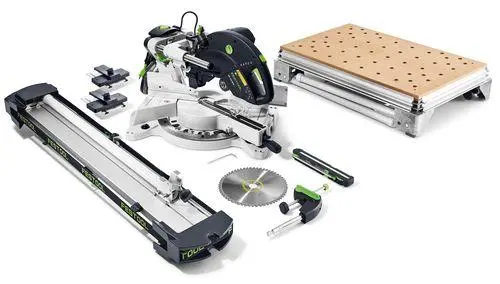 Produktfoto 1 von Festool 576663, Kapp-Zugsäge KS 120 REB-Set-MFT KAPEX