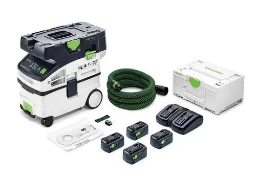 Produktfoto 1 von Festool 577671, Akku-Absaugmobil CTLC MIDI I-Plus CLEANTEC (m. 577709)