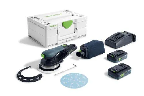 Produktfoto 1 von Festool 577726, NEUHEIT! Akku-Exzenterschleifer ETSC 2 150 40 I-Plus