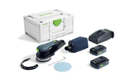 Produktfoto 1 von Festool 577736, NEUHEIT! Akku-Exzenterschleifer ETSC 2 125 40 I-Plus