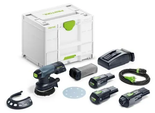Festool 578142, Akku-Exzenterschleifer ETSC 125 30 I-Set