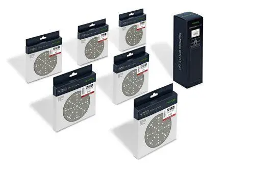 Produktfoto 1 von Festool 578131, Schleifscheiben-Set STF D150/48 GR-Set P Granat