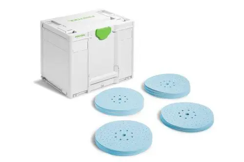Produktfoto 1 von Festool 578281, Schleifmittel-Systainer³ Granat SYS-STF D225 GR-Set