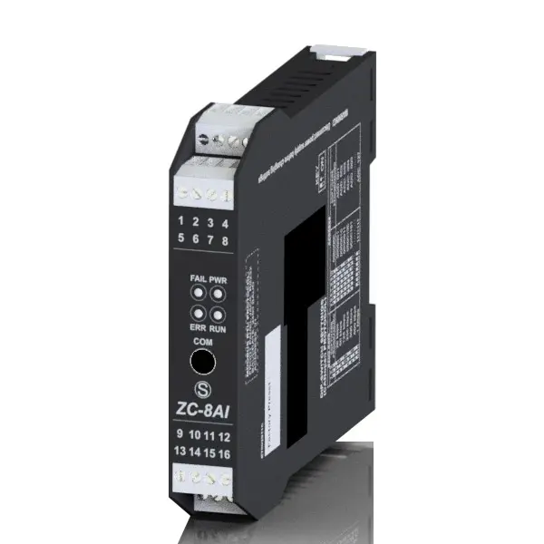Produktfoto 1 von SENECA ZC-8AI, 8-CH Analogeingang (mA, V) CANopen-Modul