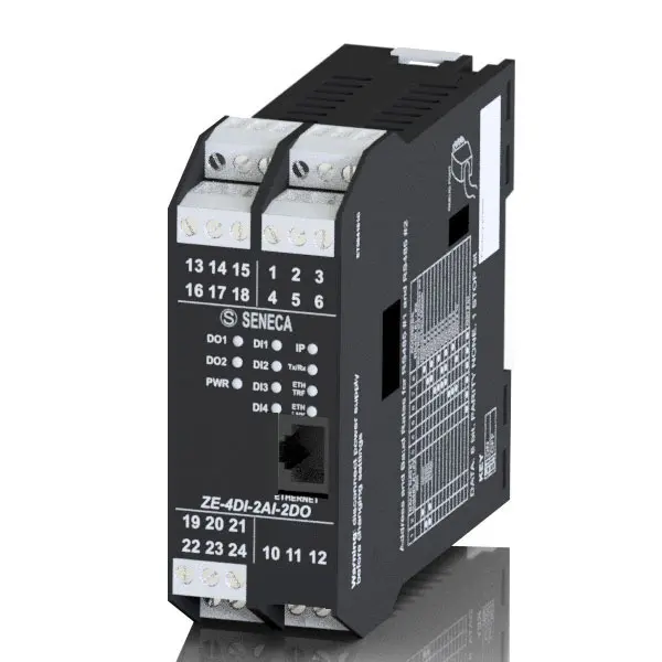 Produktfoto 1 von SENECA ZE-4DI-2AI-2DO-P, 4DI/2AI/2DO Profinet IO Modul