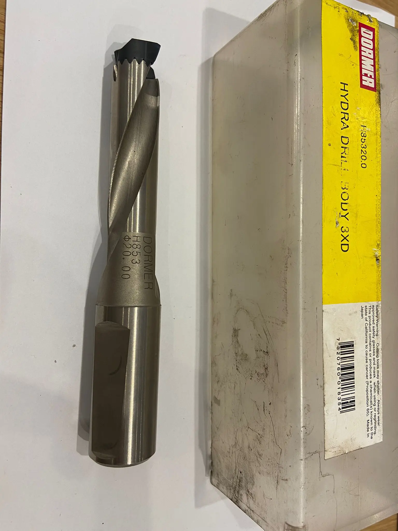 Produktfoto 1 von Dormer Hydro Drillbody 3xD