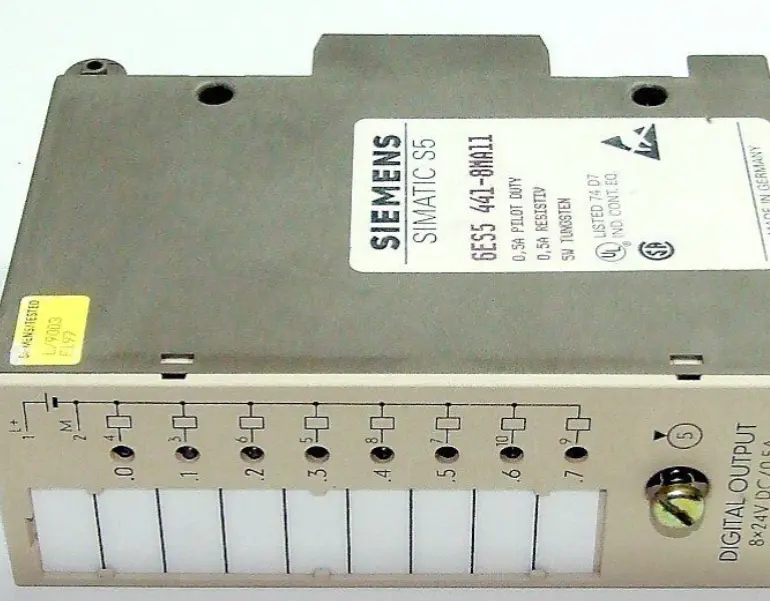 Produktfoto 1 von 6ES5 441-8MA11 Simatic S5 Digital Output 8 x 24V