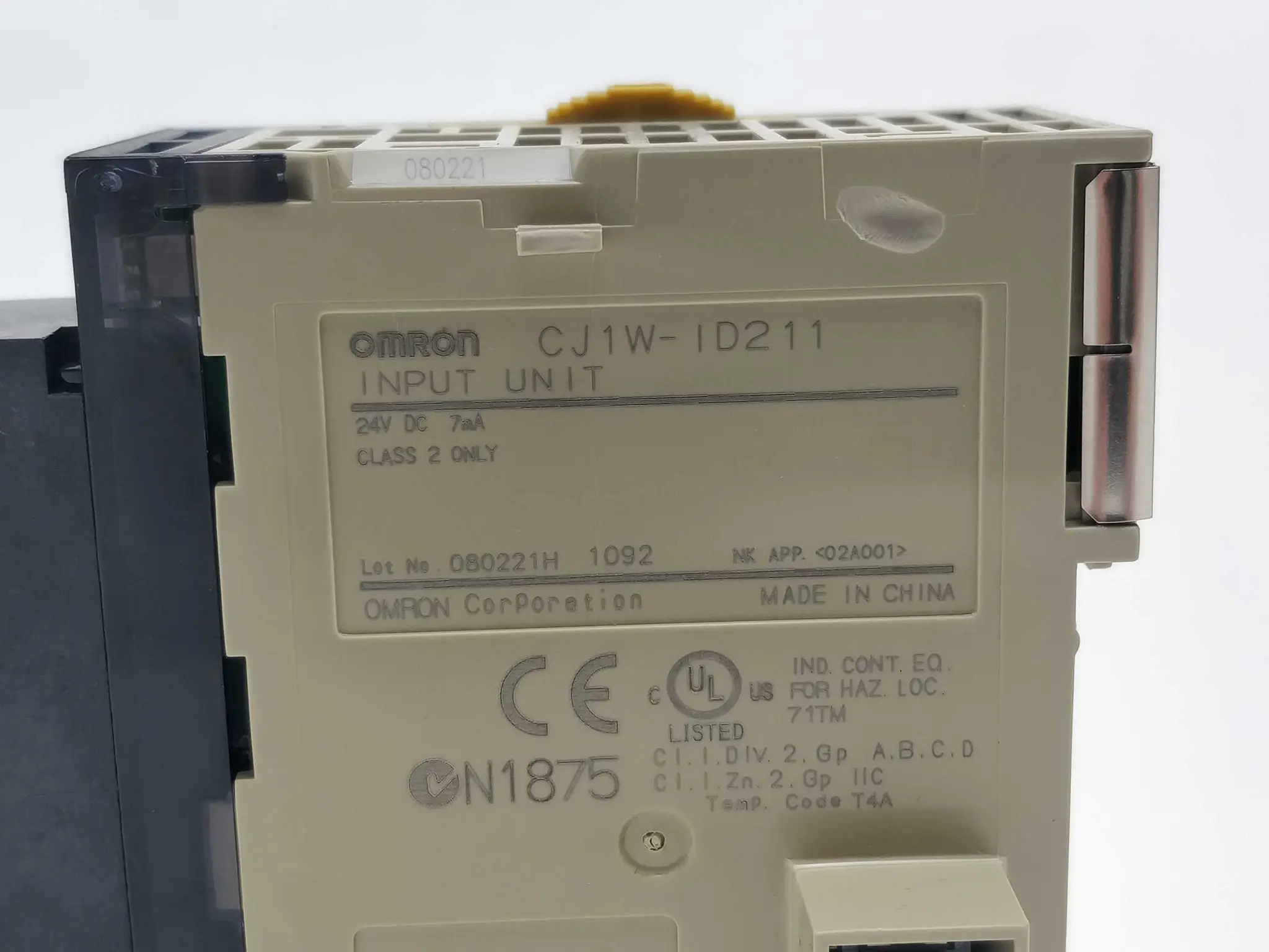 Produktfoto 1 von OMRON CJ1W-ID211