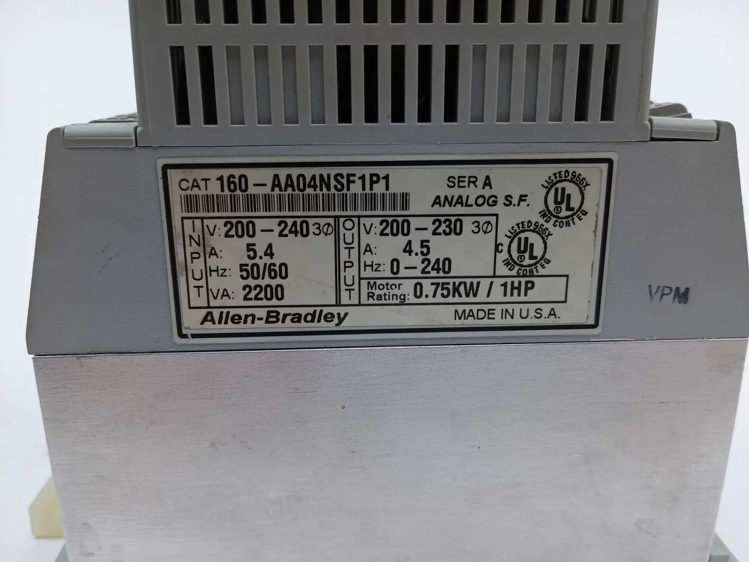 Produktfoto 1 von AB 160-AA04NSF1P1